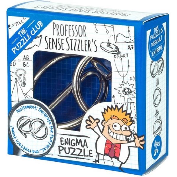 Mini puzzle mecanic: Professor Sense Sizzler. Enigma Puzzle