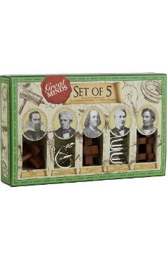 Imaginea produsului 'Puzzle mecanic: Set of 5 puzzle. Compendium'