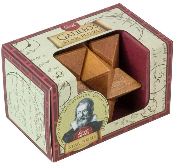 Imaginea produsului 'Mini puzzle mecanic. Great Minds: Galileo’s Star Puzzle'