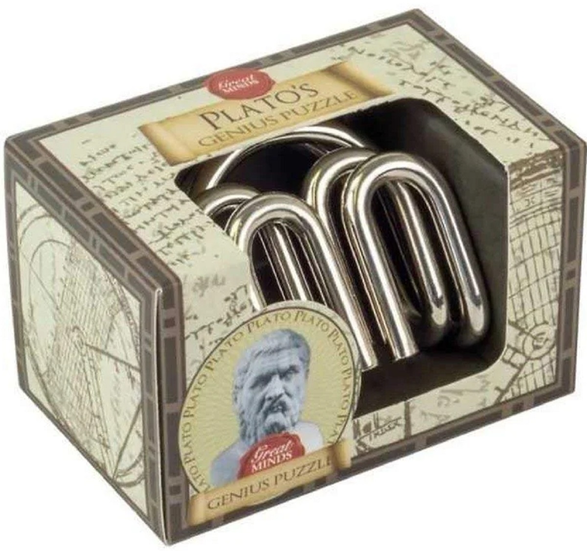 Imaginea produsului 'Mini puzzle mecanic. Great Minds: Plato's Genius Puzzle'