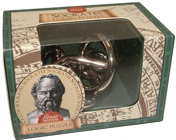 Imaginea produsului 'Mini puzzle mecanic. Great Minds: Socrate’s Logic Puzzle'
