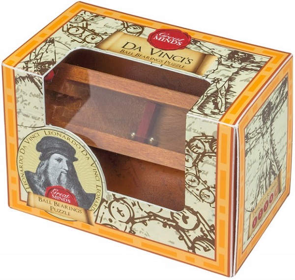 Imaginea produsului 'Mini puzzle mecanic. Great Minds: Da Vinci’s Ball Bearings Puzzle'