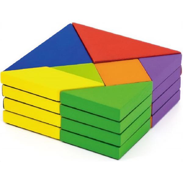 Joc: Tangram magnetic 35 piese