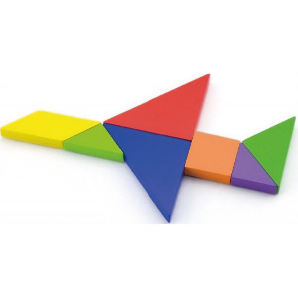 Joc: Tangram magnetic 35 piese