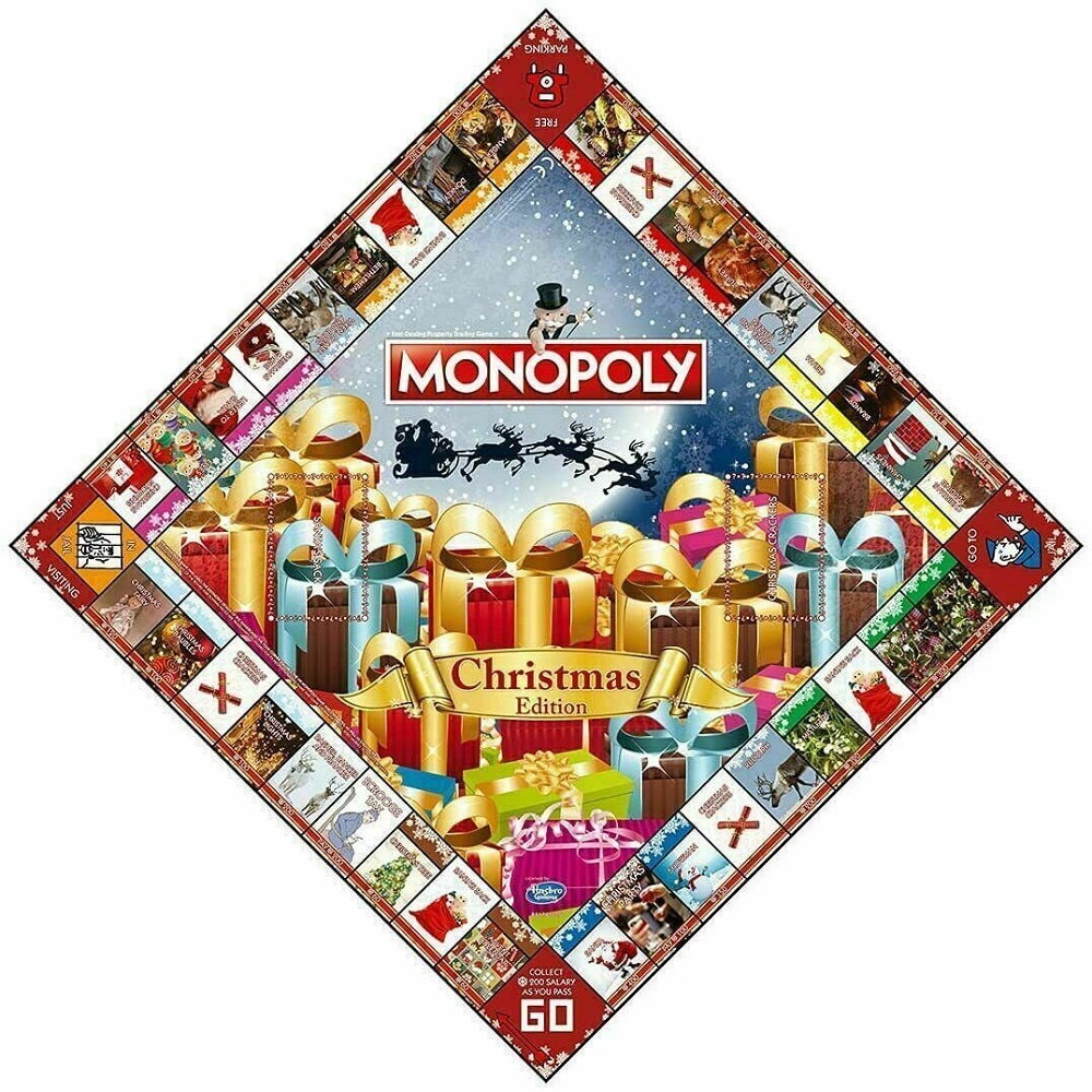 Imaginea produsului 'Joc de societate: Monopoly în limba engleză. Christmas Edition'