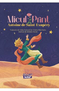 Coperta cărții 'Micul Prinț - Antoine de Saint-Exupery'