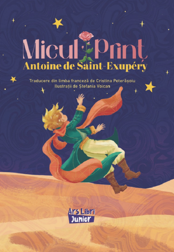 Micul Prinț de Antoine de Saint-Exupery - Coperta cărții