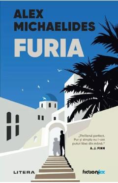 Coperta cărții 'Furia - Alex Michaelides'
