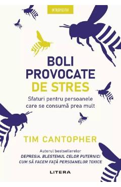 Coperta cărții 'Boli provocate de stres - Tim Cantopher'