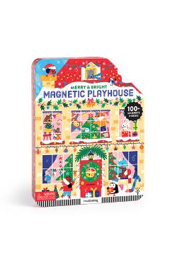 Merry & Bright Magnetic Playhouse -