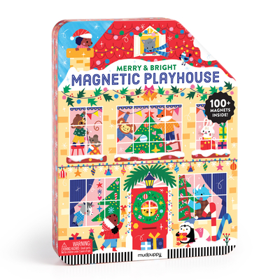 Coperta cărții 'Merry & Bright Magnetic Playhouse -'