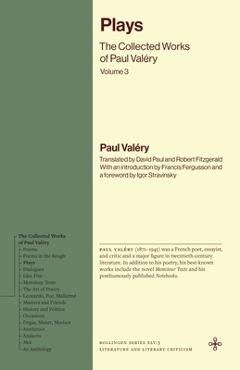 Coperta cărții 'Plays: The Collected Works of Paul Valéry, Volume 3 - Paul Valéry'