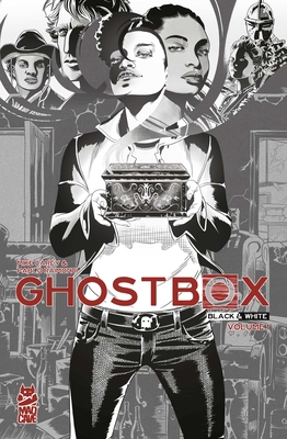 Coperta cărții 'Ghostbox (Black and White Edition) - Mike Carey'