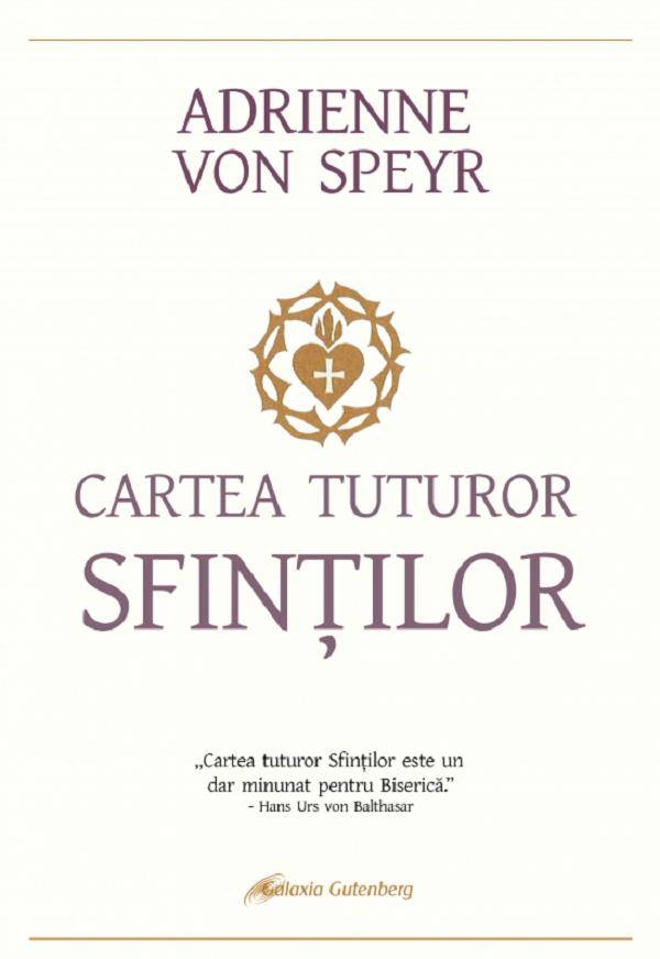 Cartea tuturor sfinților de Adrienne Von Speyr - Coperta cărții