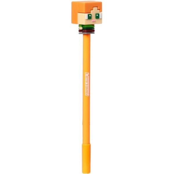 Pix cu stergere si topper Minecraft. Portocaliu