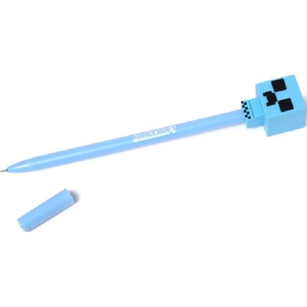 Pix cu stergere si topper Minecraft. Bleu