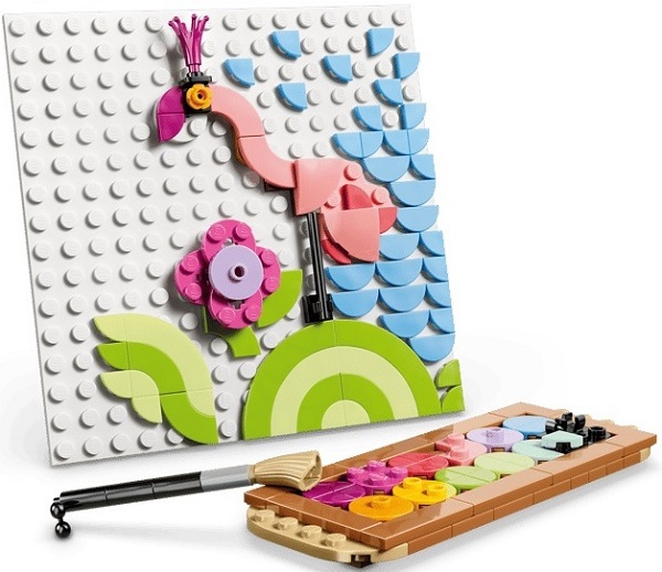 Imaginea produsului 'Lego Creator 3 în 1: Tablou decorativ cu artă florală'