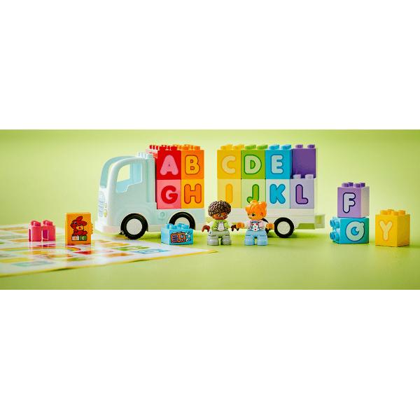 Lego Duplo: Camion cu alfabet