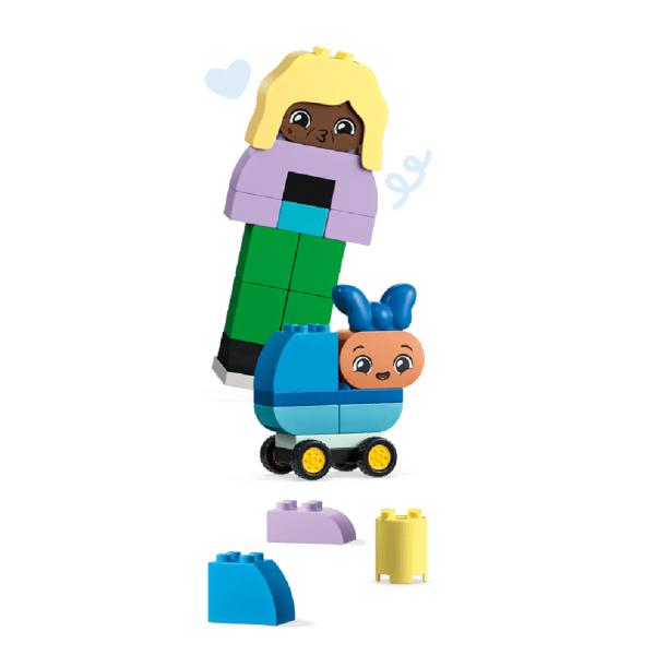 Lego Duplo: Oameni construibili cu emotii mari