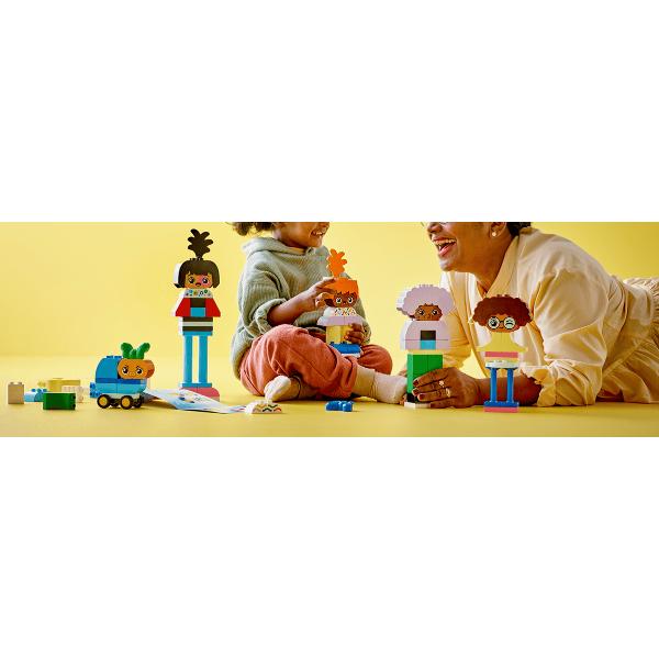 Lego Duplo: Oameni construibili cu emotii mari