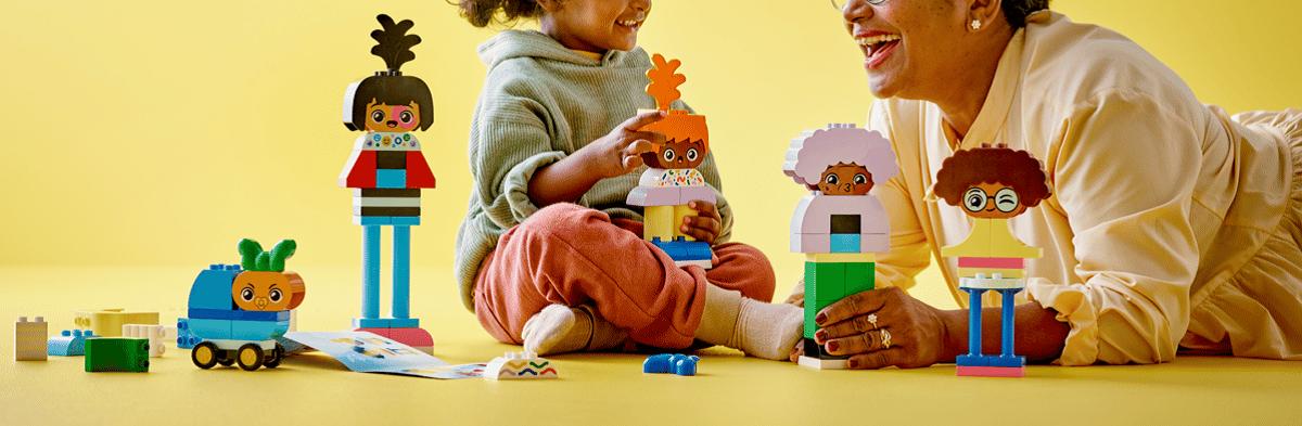 Imaginea produsului 'Lego Duplo: Oameni construibili cu emoții mari'
