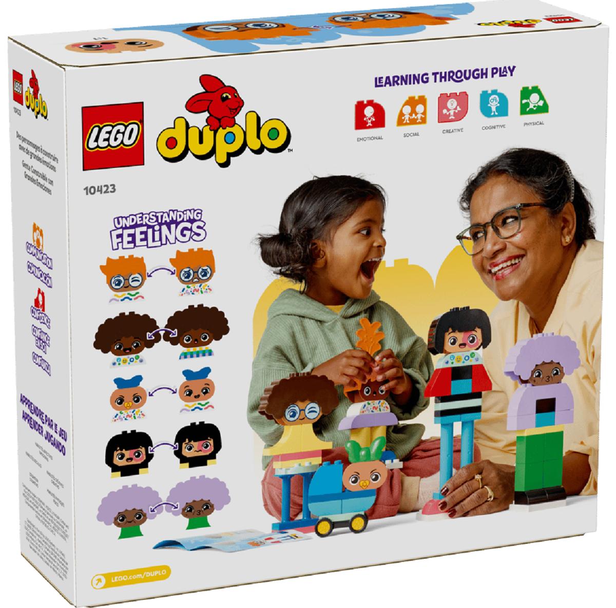 Imaginea produsului 'Lego Duplo: Oameni construibili cu emoții mari'