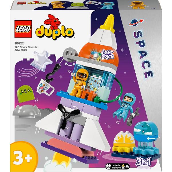 Lego Duplo: Aventura cu naveta spatiala​ 3 in 1