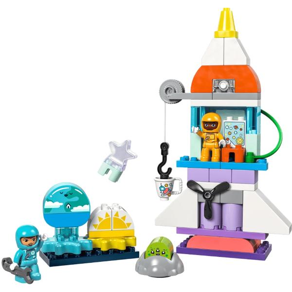 Lego Duplo: Aventura cu naveta spatiala​ 3 in 1