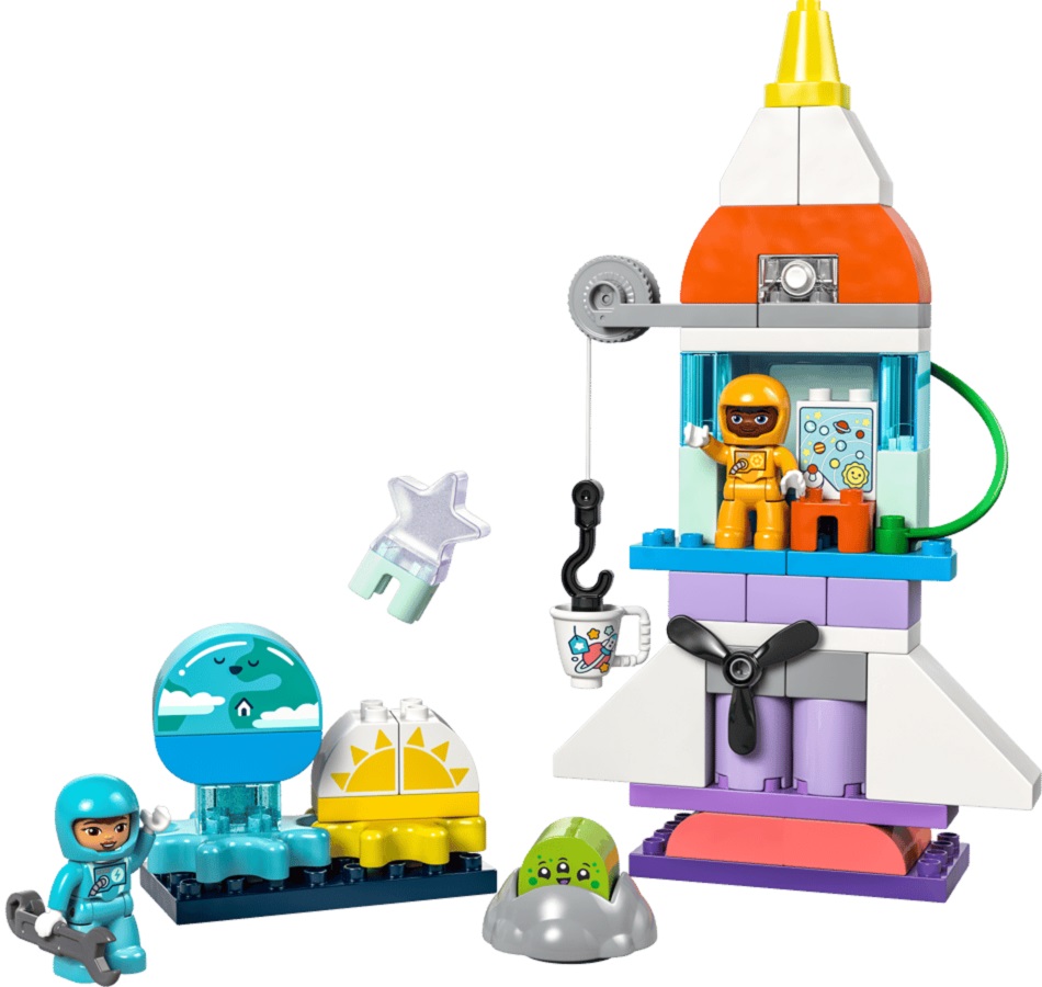 Imaginea produsului 'Lego Duplo: Aventură cu naveta spațială 3 în 1'