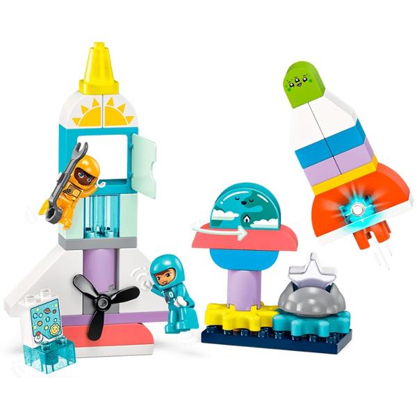 Lego Duplo: Aventura cu naveta spatiala​ 3 in 1