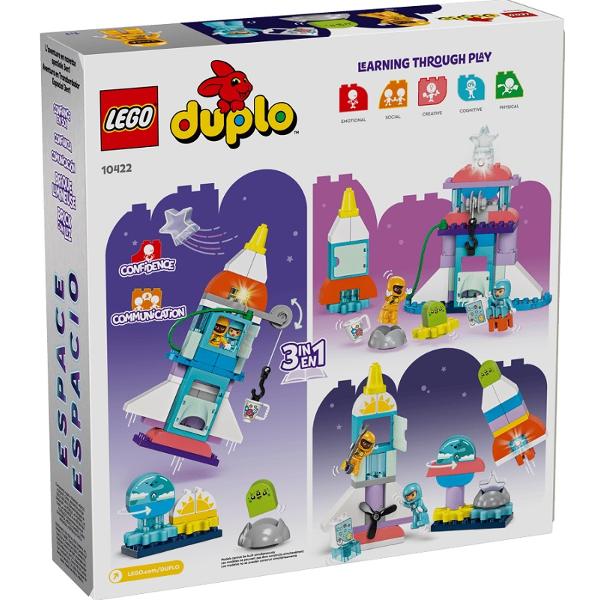 Lego Duplo: Aventura cu naveta spatiala​ 3 in 1