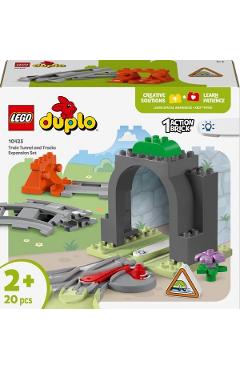 Imaginea produsului 'Lego Duplo. Set de extindere tunel cu șine de cale ferată'