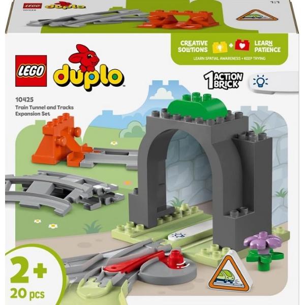 Lego Duplo. Set de extindere tunel cu sine de cale ferata