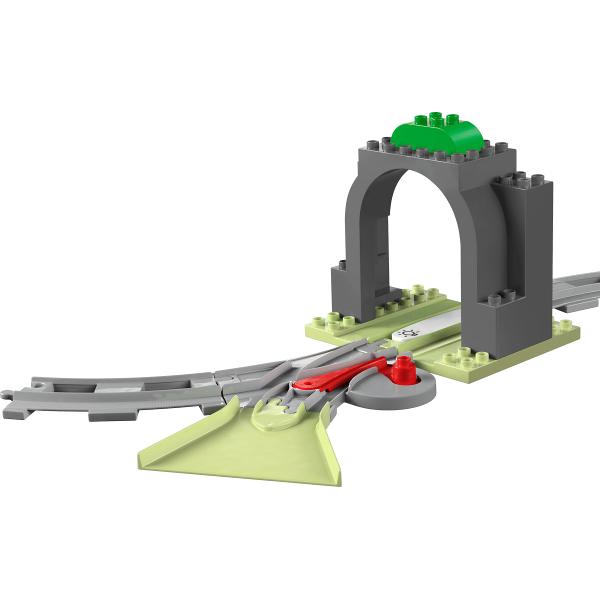 Lego Duplo. Set de extindere tunel cu sine de cale ferata
