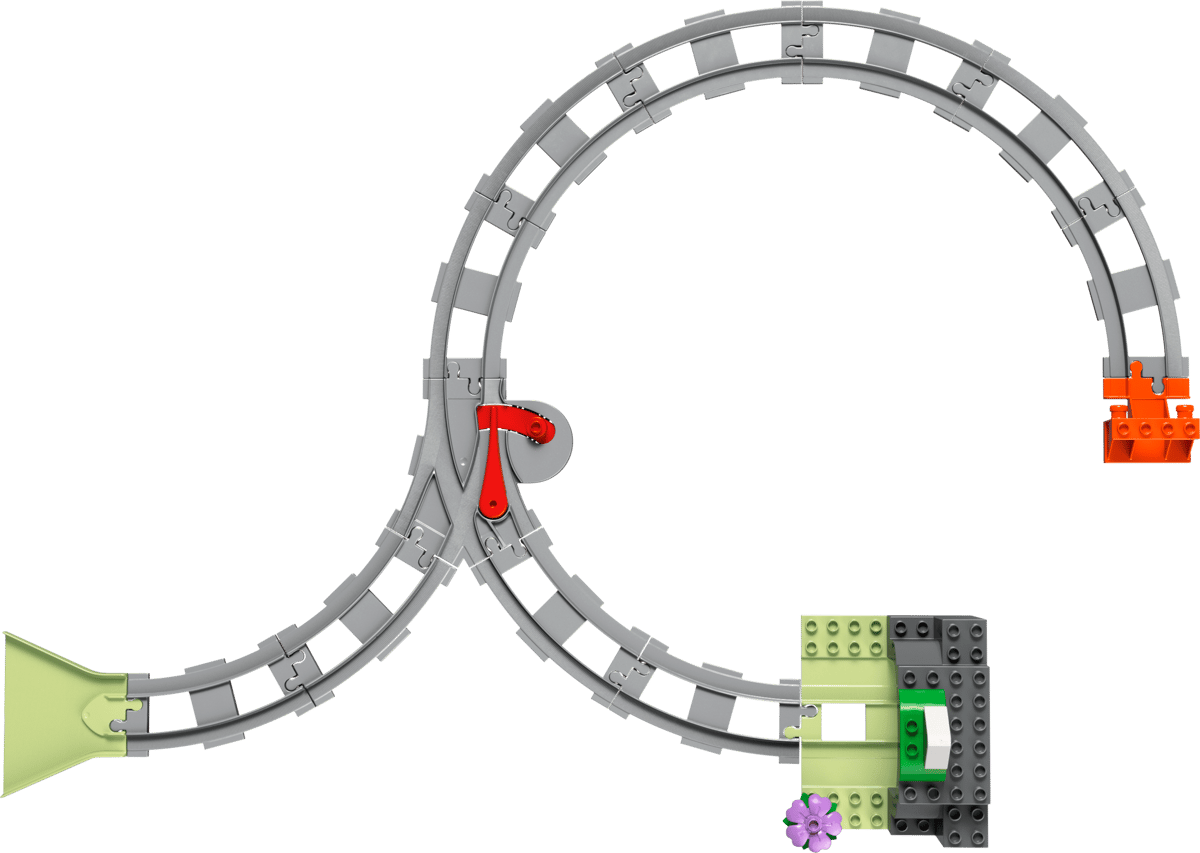 Imaginea produsului 'Lego Duplo. Set de extindere tunel cu șine de cale ferată'