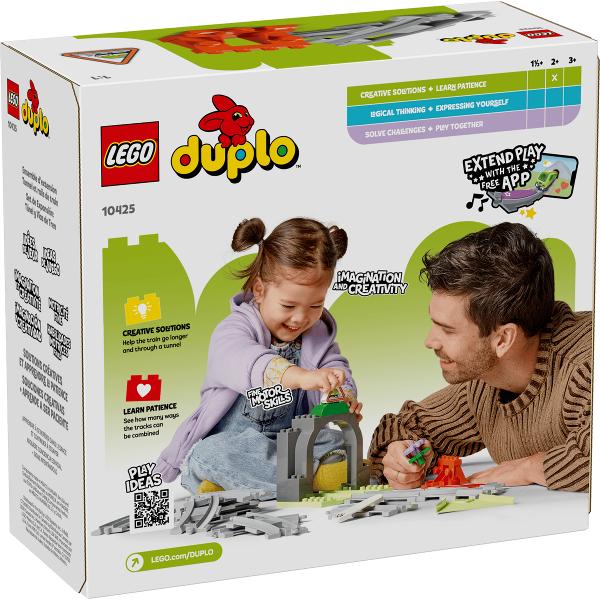 Lego Duplo. Set de extindere tunel cu sine de cale ferata