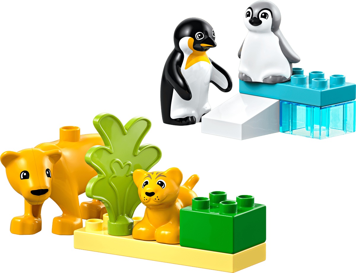 Imaginea produsului 'Lego Duplo: Familii de animale sălbatice. Pinguini și lei'