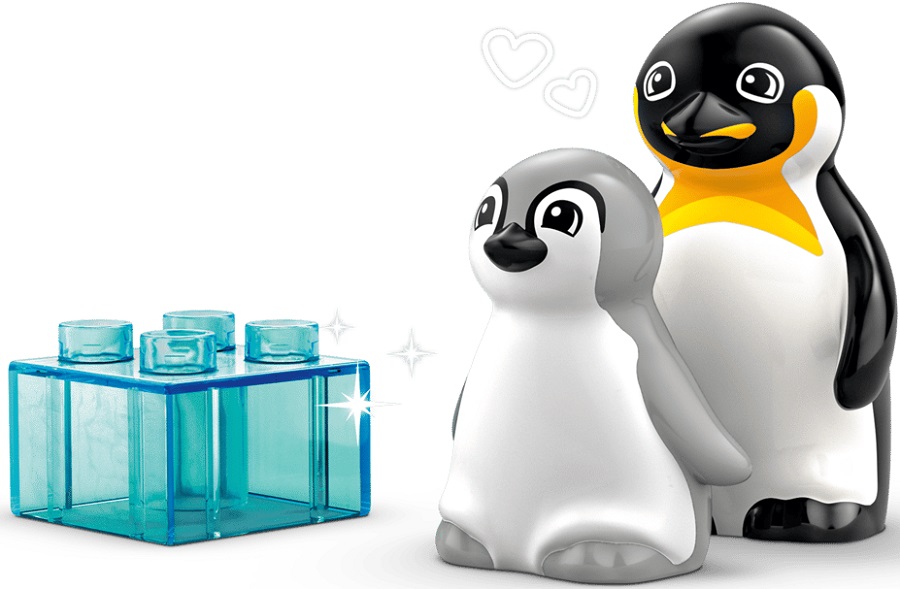 Imaginea produsului 'Lego Duplo: Familii de animale sălbatice. Pinguini și lei'