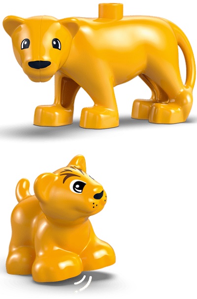 Imaginea produsului 'Lego Duplo: Familii de animale sălbatice. Pinguini și lei'
