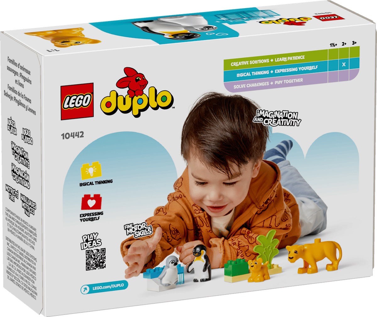 Imaginea produsului 'Lego Duplo: Familii de animale sălbatice. Pinguini și lei'