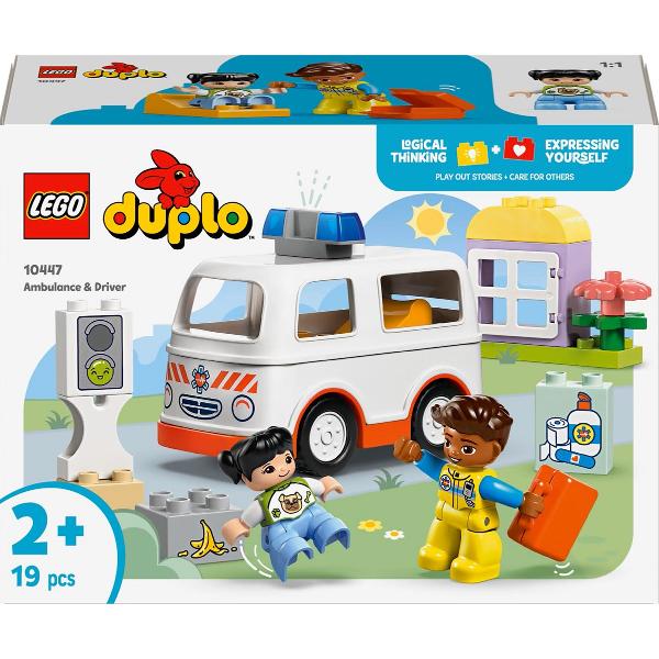 Lego Duplo: Ambulanta si sofer