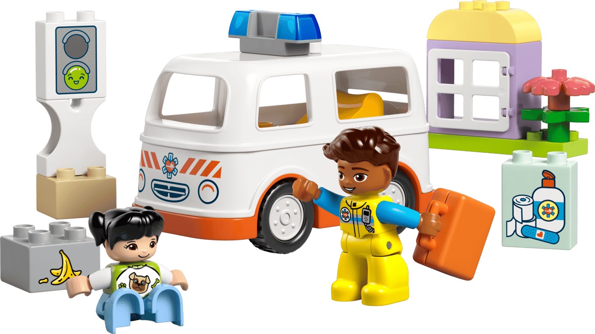 Imaginea produsului 'Lego Duplo: Ambulanță și șofer'