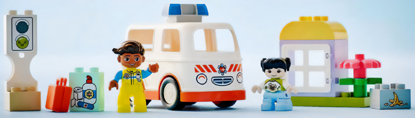 Imaginea produsului 'Lego Duplo: Ambulanță și șofer'