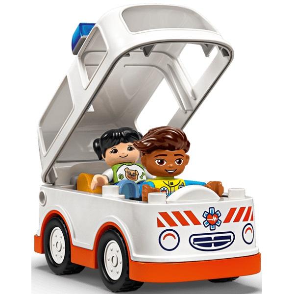 Lego Duplo: Ambulanta si sofer