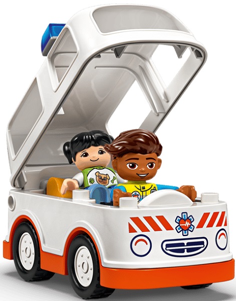 Imaginea produsului 'Lego Duplo: Ambulanță și șofer'