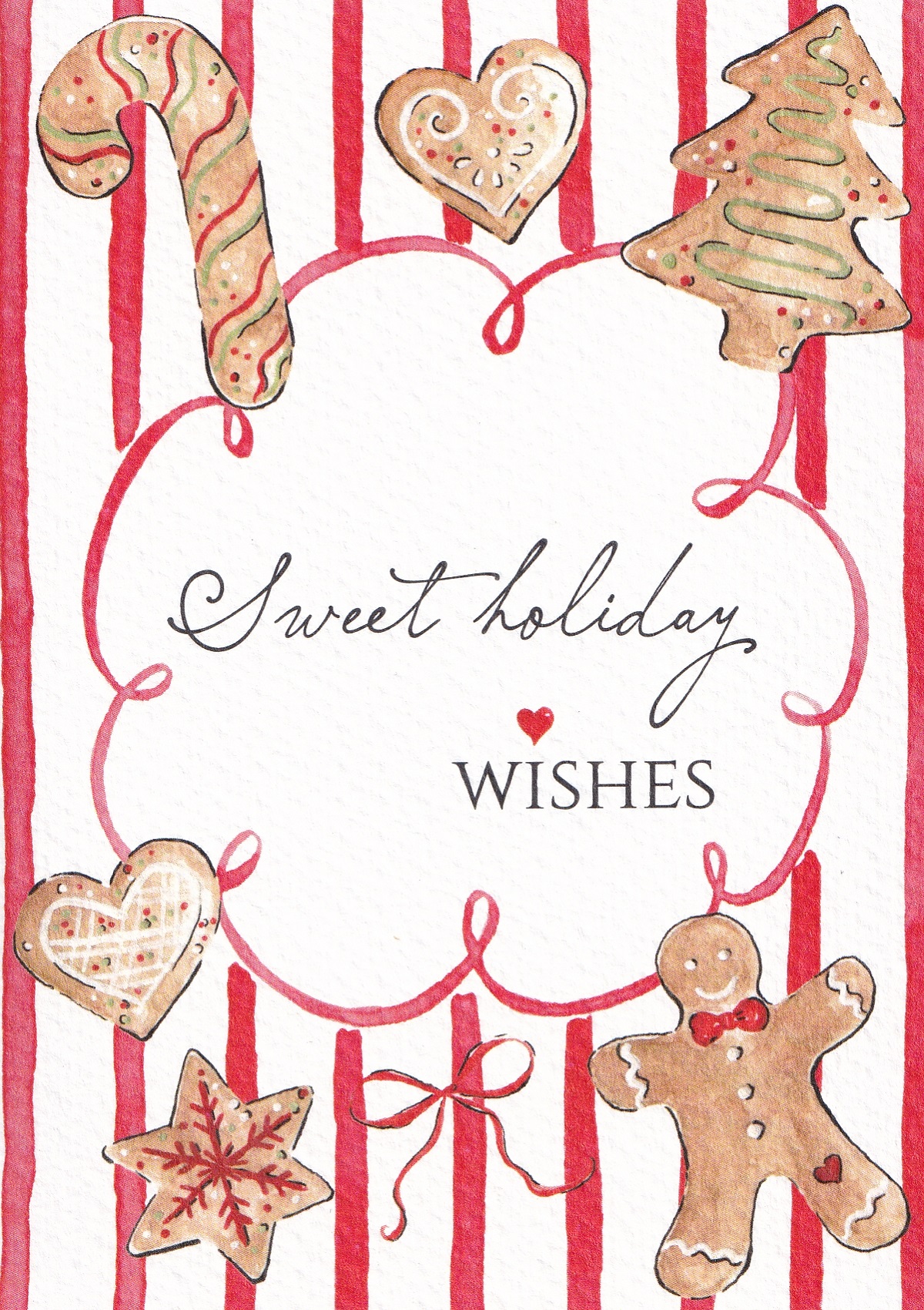 Imaginea produsului 'Felicitare: Sweet Holiday Wishes Turta dulce. Mai Colorat'