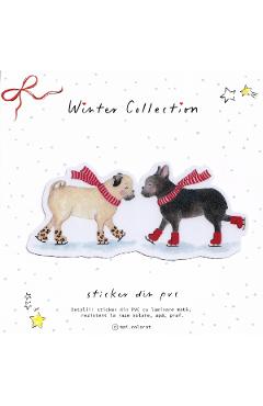 Imaginea produsului 'Sticker: Dancing with snowflakes. Mai Colorat'