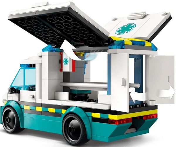 Imaginea produsului 'Lego Creator 3 în 1: Ambulanță de urgențe'