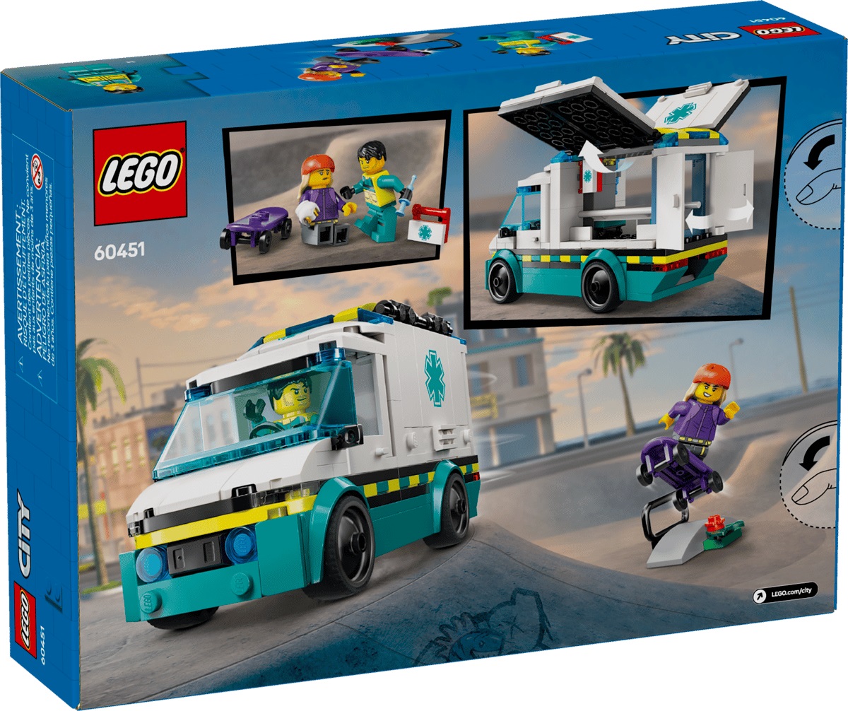 Imaginea produsului 'Lego Creator 3 în 1: Ambulanță de urgențe'