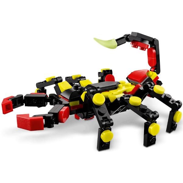 Lego Creator 3 in 1: Animale salbatice. Paianjen surprinzator